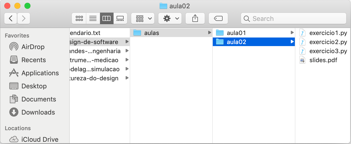 Conteúdo da pasta <code>design-de-software</code>