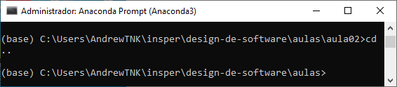 Usando <code>ls</code> para ver o conteúdo