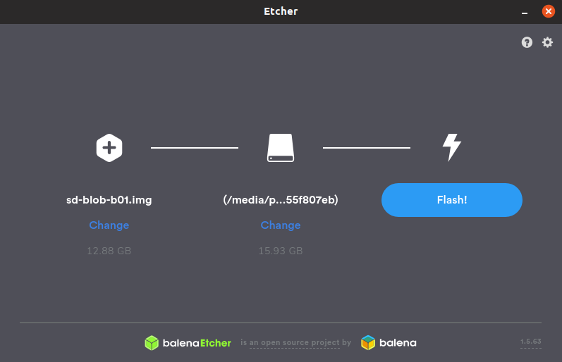 Etcher Interface